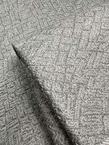 Summer Linen: Herringbone Textured Upholstery - Urbane Silver - 143cm