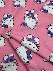 Printed Jersey: Printed Jersey - Kitty - 162cm