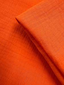 Cotton: Muslin - Vermillion - 140cm