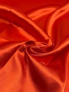 Satin Back Crepe - Orange - 150cm