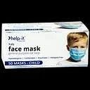 Disposables: Face Masks Pleated Child Box (50)
