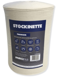 Cleaning Cloths: Stockinette Cloth Roll 2.5kg
