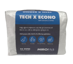 Tech-x Econo Cloth Wipes