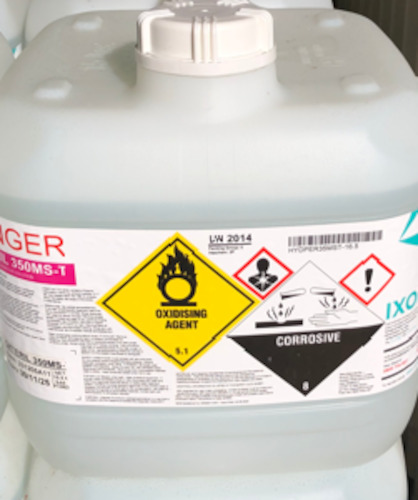 Detergent, Furniture, General Cleaners: Hydrogen Peroxide 35%