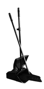 Lobby Pan & Broom Set - Soft (black)