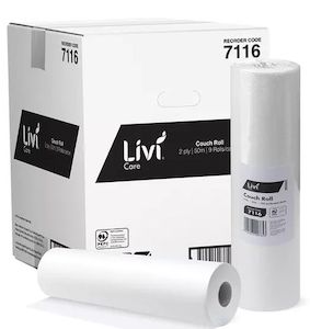 Toilet Paper Supplies: Livi Care 2ply Prem Couch Roll 50m