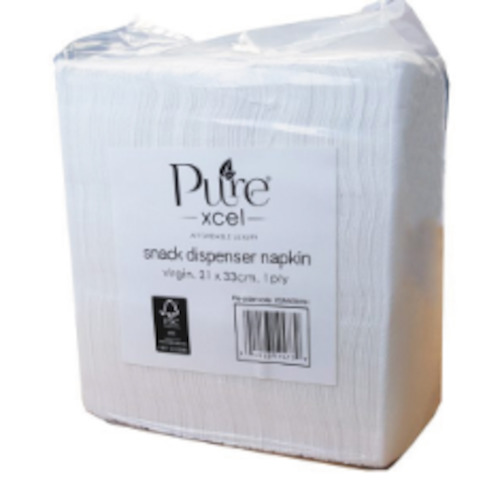 Serviettes Prem X-press White (6000)