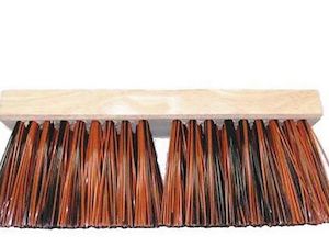 Brooms: Poly Yard Broom 14"