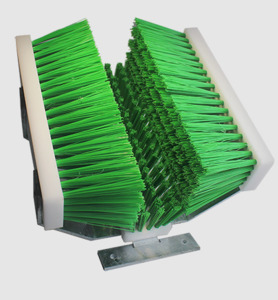 Brushes, Dusters, Floor Squeegees: Nzbc Boot Cleaning Brush Unit Complete - Green