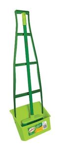Brushes, Dusters, Floor Squeegees: Sabco L.h Upright Dustpan Set - Green