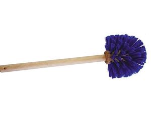 Brushes, Dusters, Floor Squeegees: Turks Head Hd Toilet Brush Poly
