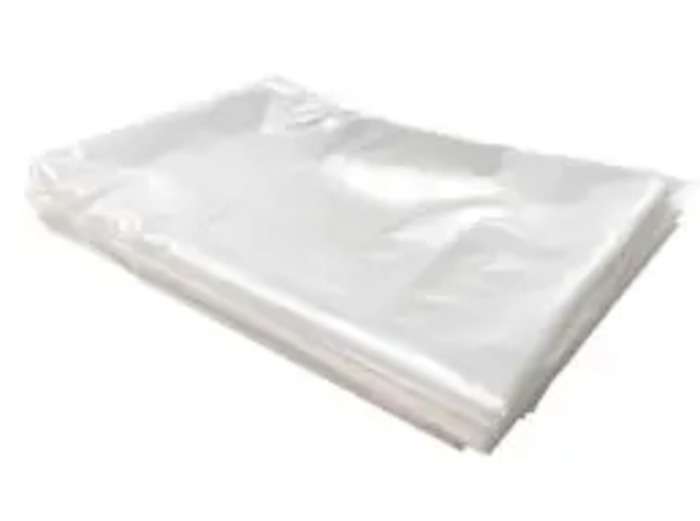 Rubbish Bags And Bins: Rubbish Bag 80lt Clear Poly 30mc