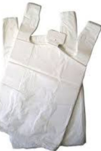 Rubbish Bags And Bins: Small White Singlet Bin Liners