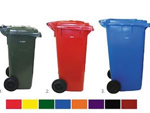 Rubbish Bags And Bins: Wheelie bin