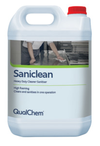Qualchem - Chemicals: Saniclean Cleaner Sanitiser