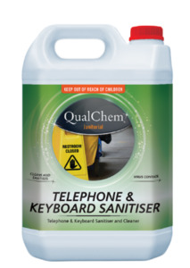 Qualchem - Chemicals: Telephone & Keyboard Sanitiser
