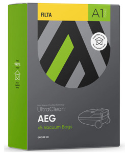 Spares & Accessories: Aeg Grobe 28 Vac Bags (5)
