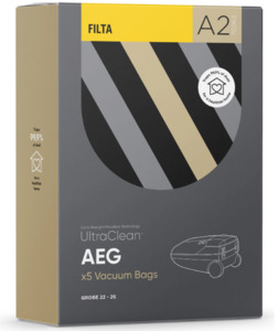 Spares & Accessories: Aeg Grobe Gr22 Vac Bags (5)