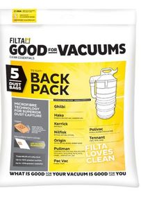 Spares & Accessories: Back Pack/thrift Vac Bags (5) (c064)