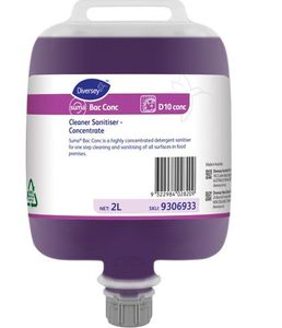SUMA D10 CLEANER SANITISER (3x2L)