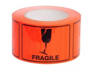 Packaging: Ripa Label Fragile 99 X 99 (500)