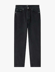 A P C: Achille Jeans - LZE Noir Delave