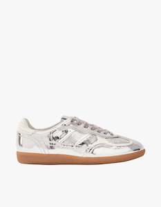 TB490 Rife Sneakers - Shimmer Silver Cream Leather