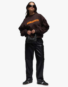 Araminta James: Aerobics Sweatshirt - Espresso