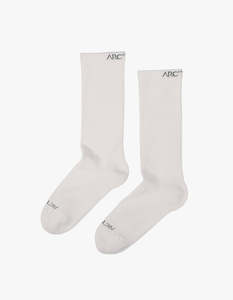 Synthetic Mid Socks - White