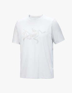 Arcteryx Mens: M Cormac Logo S/S T Shirt - Atmos Heather