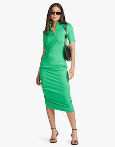 Atoir: 004 Dress - Electric Green