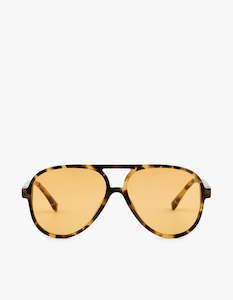 Bresac: Frame 8 Sunglasses - Havana/Warm Yellow