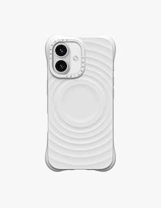 Casetify: Iphone 16 Ripple Case - White