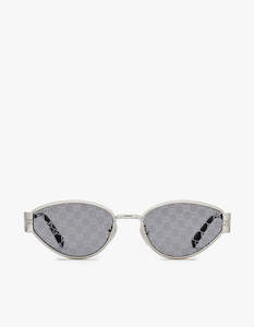 Gucci Eyewear: GG1853S Sunglasses - Silver