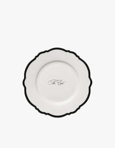The End Wave Side Plate Set - Black/White