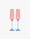 Blue Robin Champagne Glass 2 Pack Set - Blue Robin