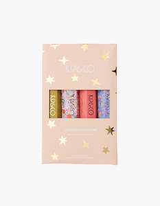 Kip And Co: Festive Joy Velvet Bon Bon Eye Mask 4 Pack - Multi