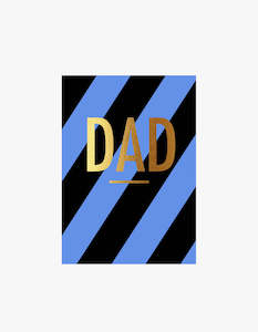 Lettuce: Dad Marine Stripe Card