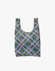 Baggu: Standard Baggu - Green Star Plaid