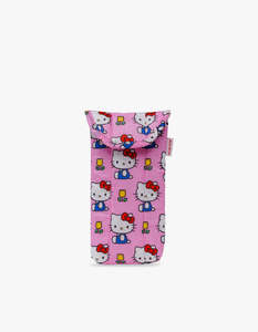 Puffy Glasses Sleeve - Hello Kitty Pink