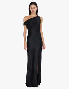 Bec And Bridge: Sol Asym Dress - Black