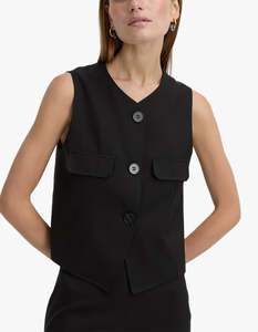 Blanca: Anouk Vest - Black