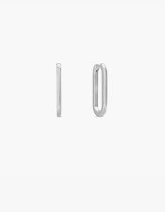 Remie Huggie Hoop - Sterling Silver