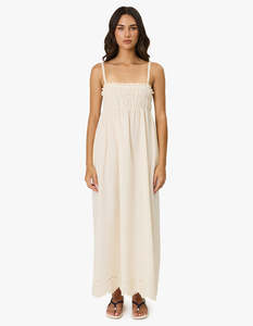 Remain: Leilani Maxi Dress - Bone
