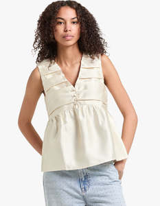 Remain: Seline Top - Ivory