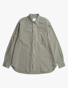 Products: Mo Cotton Tencel Shirt - Mid Khaki
