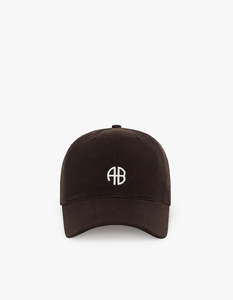 Anine Bing: Jeremy Baseball Cap AB - Deep Brown