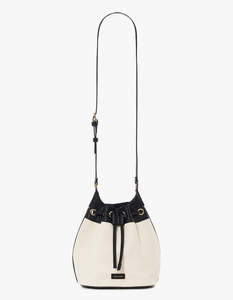 Mini Alana Bucket Bag - Natural