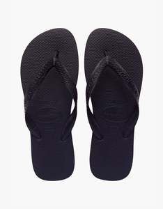 Mens Top Jandals - Black