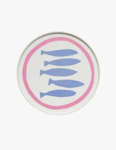 In The Roundhouse: Sardines Plate - White